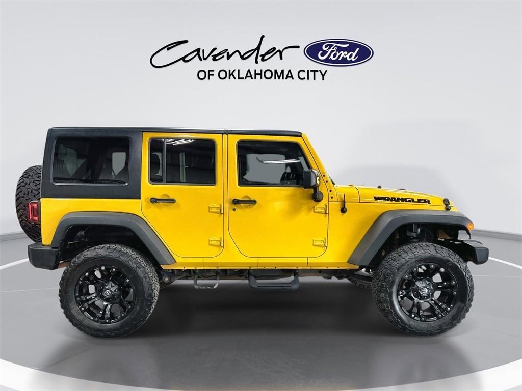 used 2015 Jeep Wrangler Unlimited car, priced at $16,982