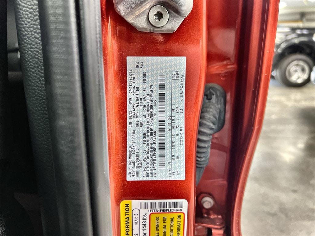 used 2023 Ford Ranger car, priced at $35,971