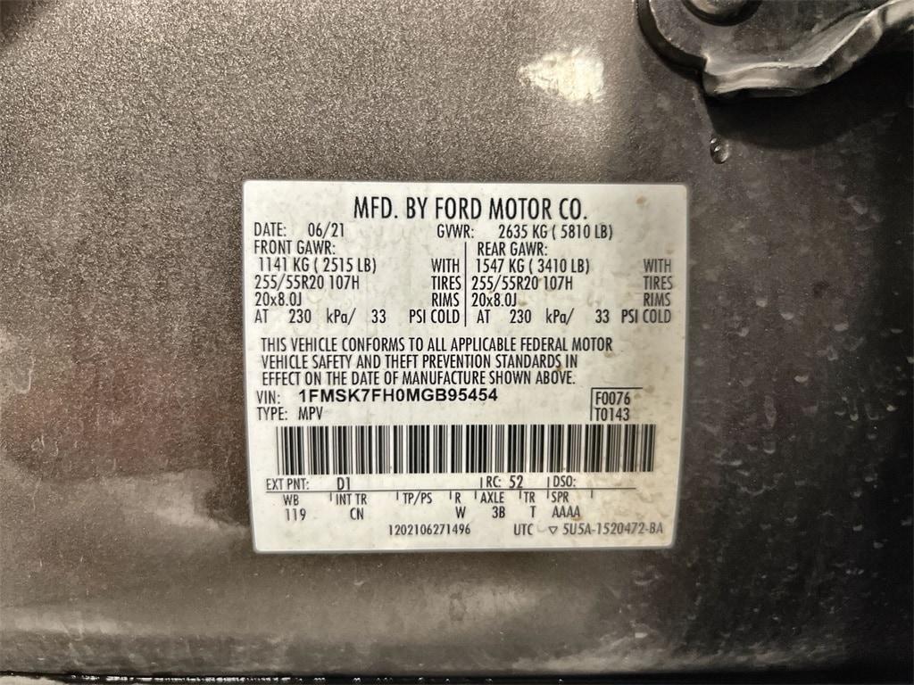 used 2021 Ford Explorer car, priced at $21,971