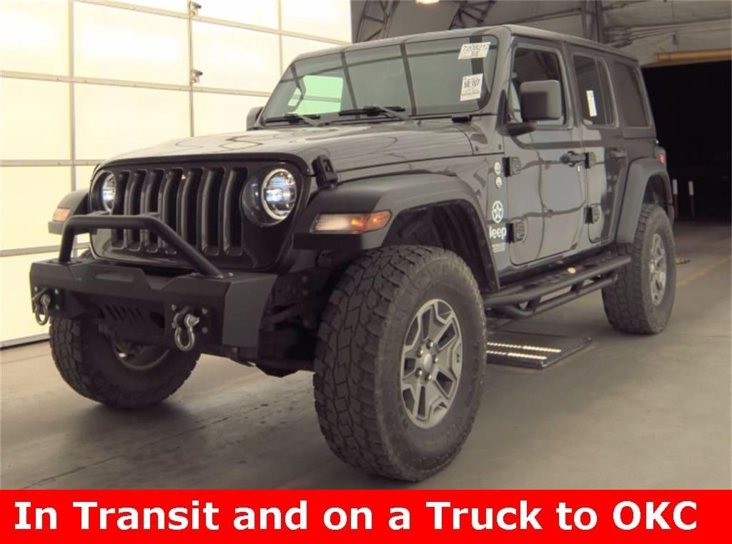 used 2021 Jeep Wrangler Unlimited car, priced at $26,972