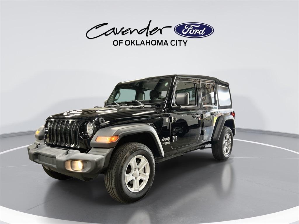 used 2021 Jeep Wrangler Unlimited car, priced at $27,984
