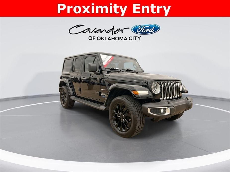 used 2021 Jeep Wrangler Unlimited 4xe car, priced at $33,382