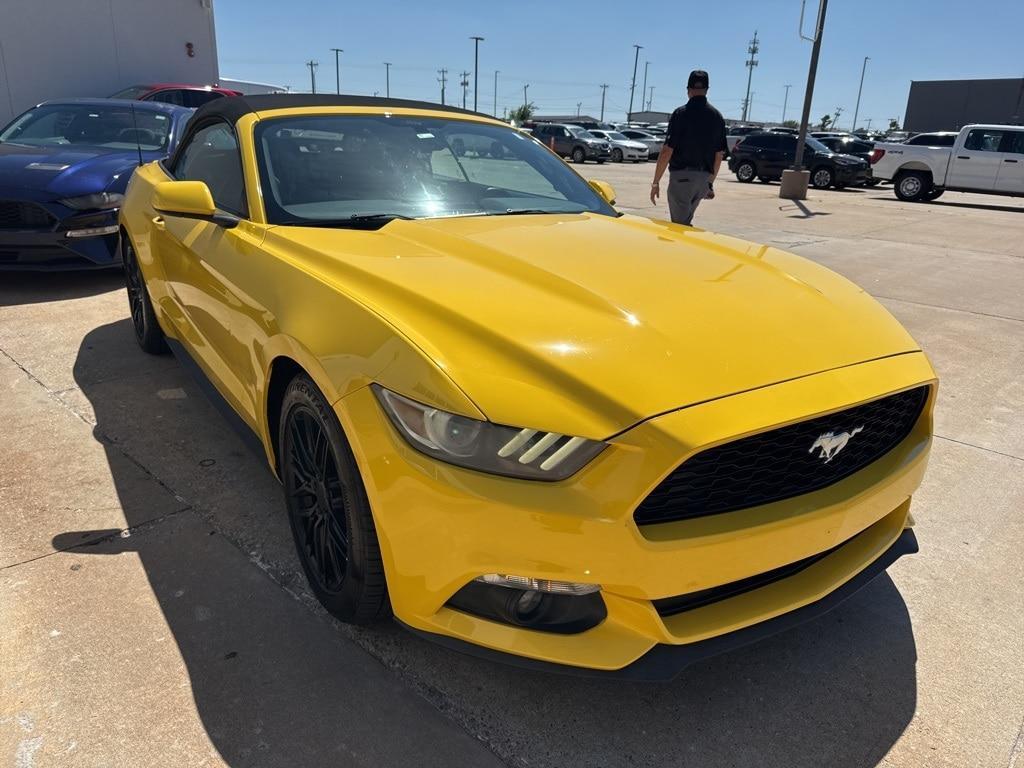 used 2016 Ford Mustang car, priced at $15,881