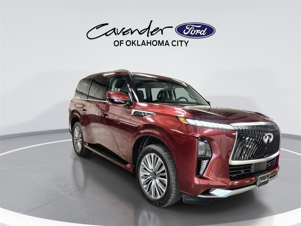used 2025 INFINITI QX80 car, priced at $77,982