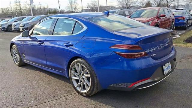 used 2022 Genesis G70 car, priced at $21,498