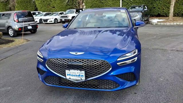 used 2022 Genesis G70 car, priced at $21,498