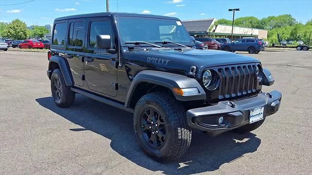 used 2021 Jeep Wrangler car, priced at $30,398