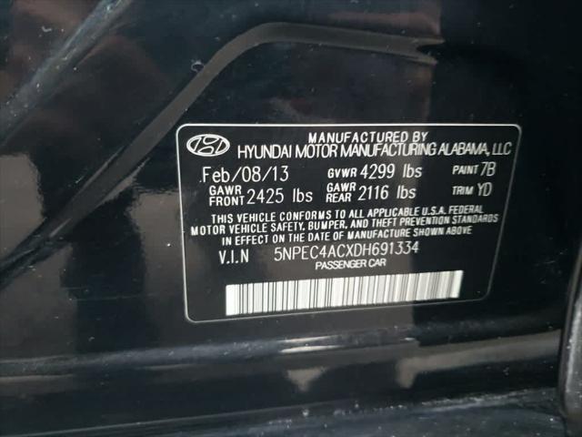 used 2013 Hyundai Sonata car, priced at $9,712