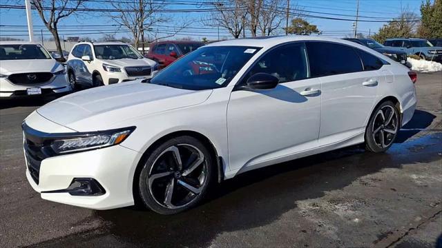 used 2022 Honda Accord car, priced at $27,498