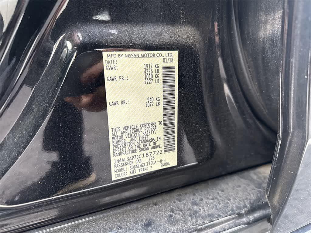 used 2018 Nissan Altima car, priced at $9,998