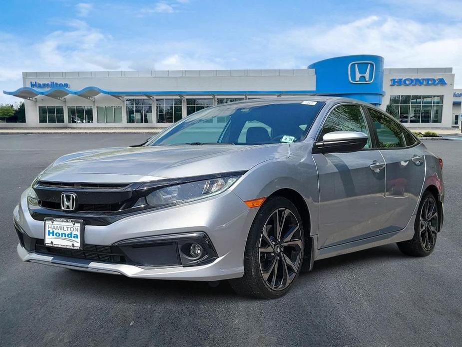 used 2020 Honda Civic car, priced at $15,686