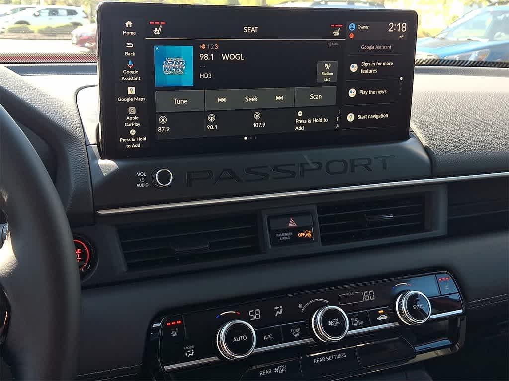 new 2026 Honda Passport car, priced at $45,620