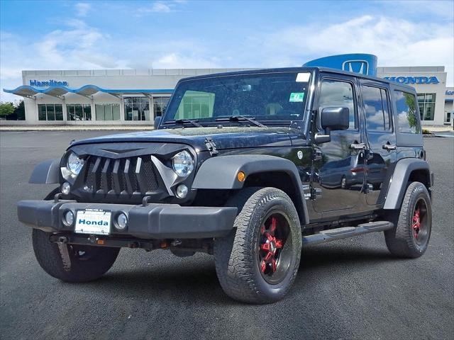 used 2016 Jeep Wrangler Unlimited car, priced at $18,227