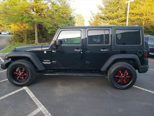 used 2016 Jeep Wrangler Unlimited car, priced at $18,721