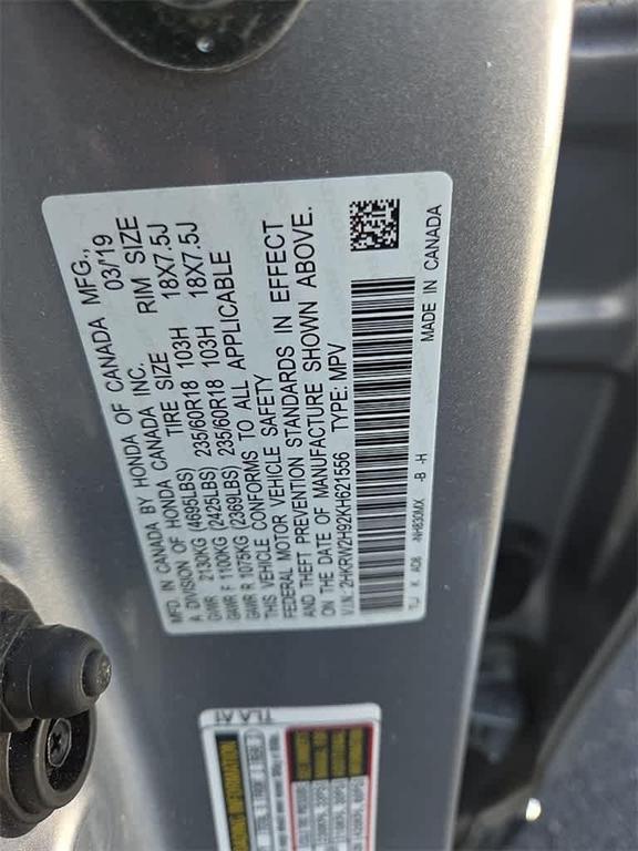 used 2019 Honda CR-V car, priced at $19,498