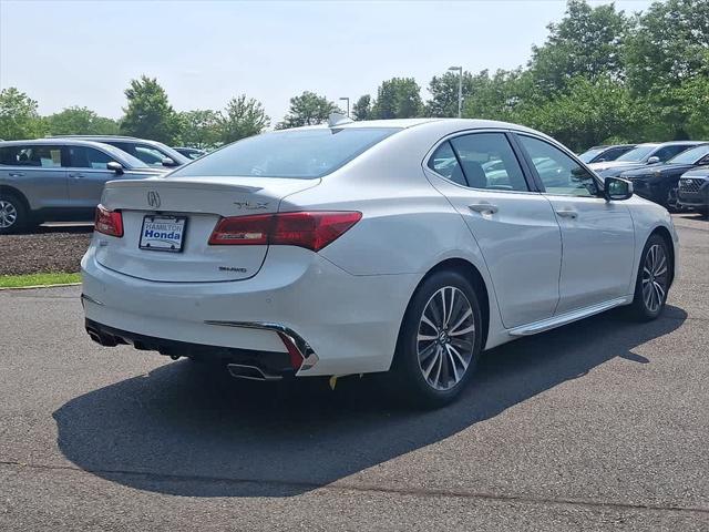 used 2018 Acura TLX car, priced at $20,698
