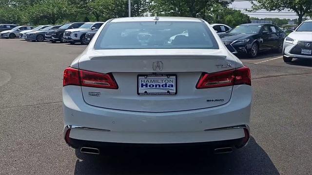 used 2018 Acura TLX car, priced at $20,898
