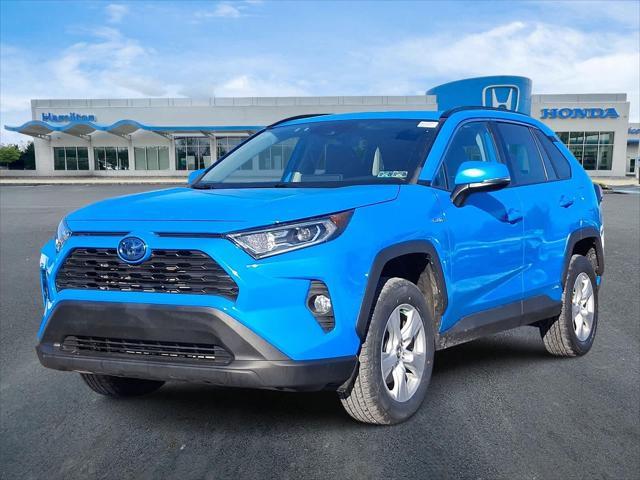 used 2021 Toyota RAV4 Hybrid car, priced at $27,498