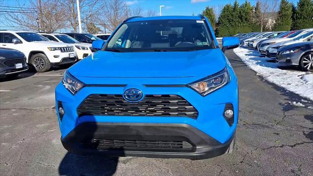 used 2021 Toyota RAV4 Hybrid car, priced at $27,498