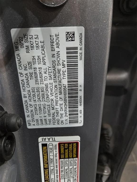 used 2022 Honda CR-V car, priced at $27,498