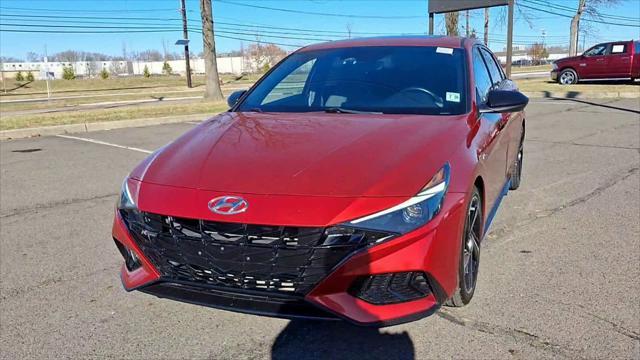 used 2021 Hyundai Elantra car, priced at $14,898