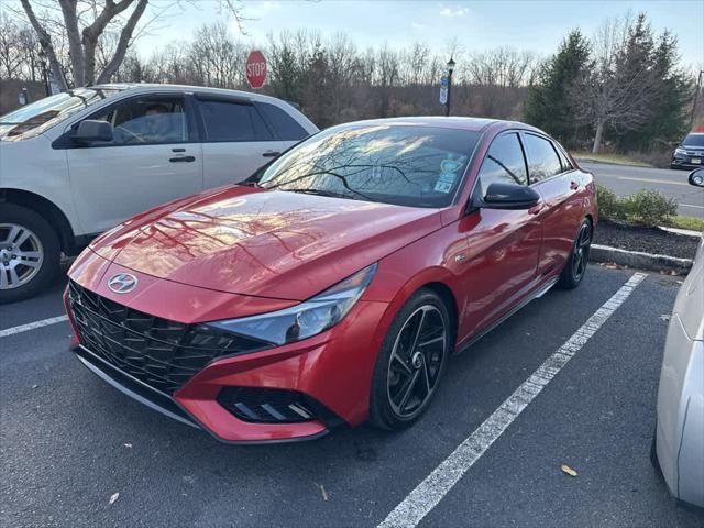 used 2021 Hyundai Elantra car, priced at $17,013