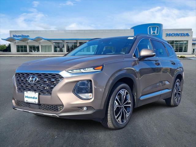 used 2019 Hyundai Santa Fe car, priced at $21,590