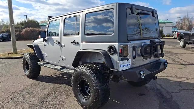 used 2015 Jeep Wrangler Unlimited car, priced at $19,798