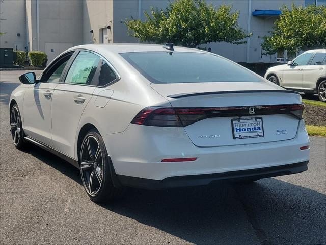 new 2024 Honda Accord Hybrid car, priced at $34,445