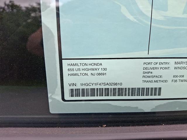 new 2025 Honda Accord car, priced at $32,165