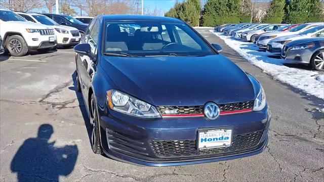 used 2016 Volkswagen Golf GTI car, priced at $15,798