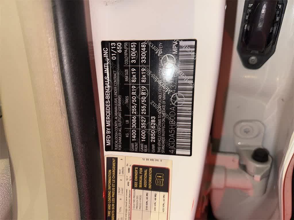 used 2013 Mercedes-Benz M-Class car, priced at $7,998