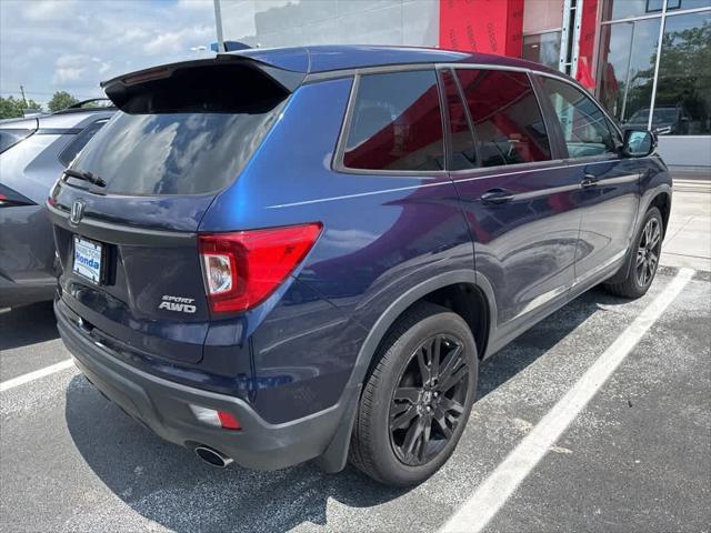 used 2019 Honda Passport car, priced at $22,745
