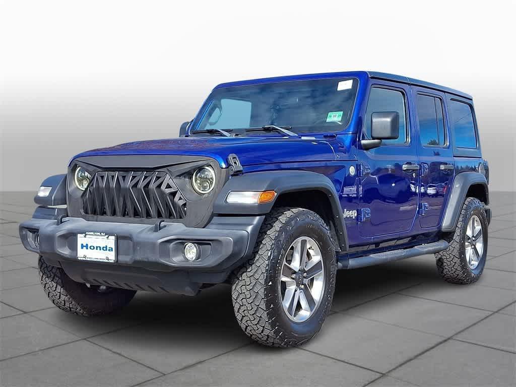 used 2018 Jeep Wrangler Unlimited car, priced at $17,998