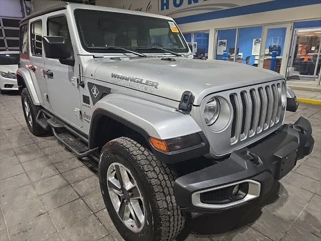 used 2022 Jeep Wrangler Unlimited car, priced at $36,498