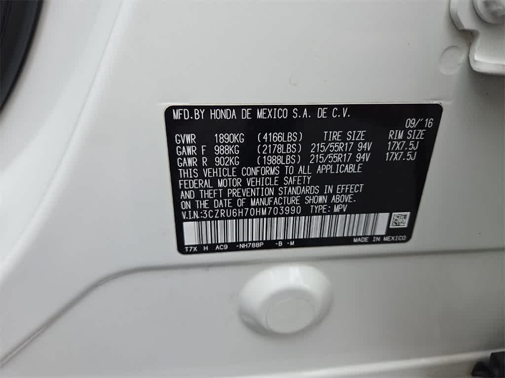 used 2017 Honda HR-V car, priced at $11,998