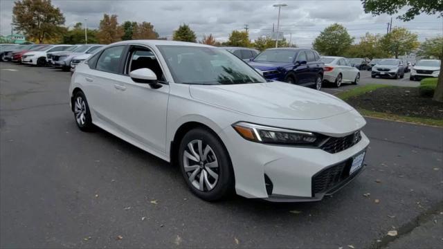 new 2025 Honda Civic car, priced at $25,800