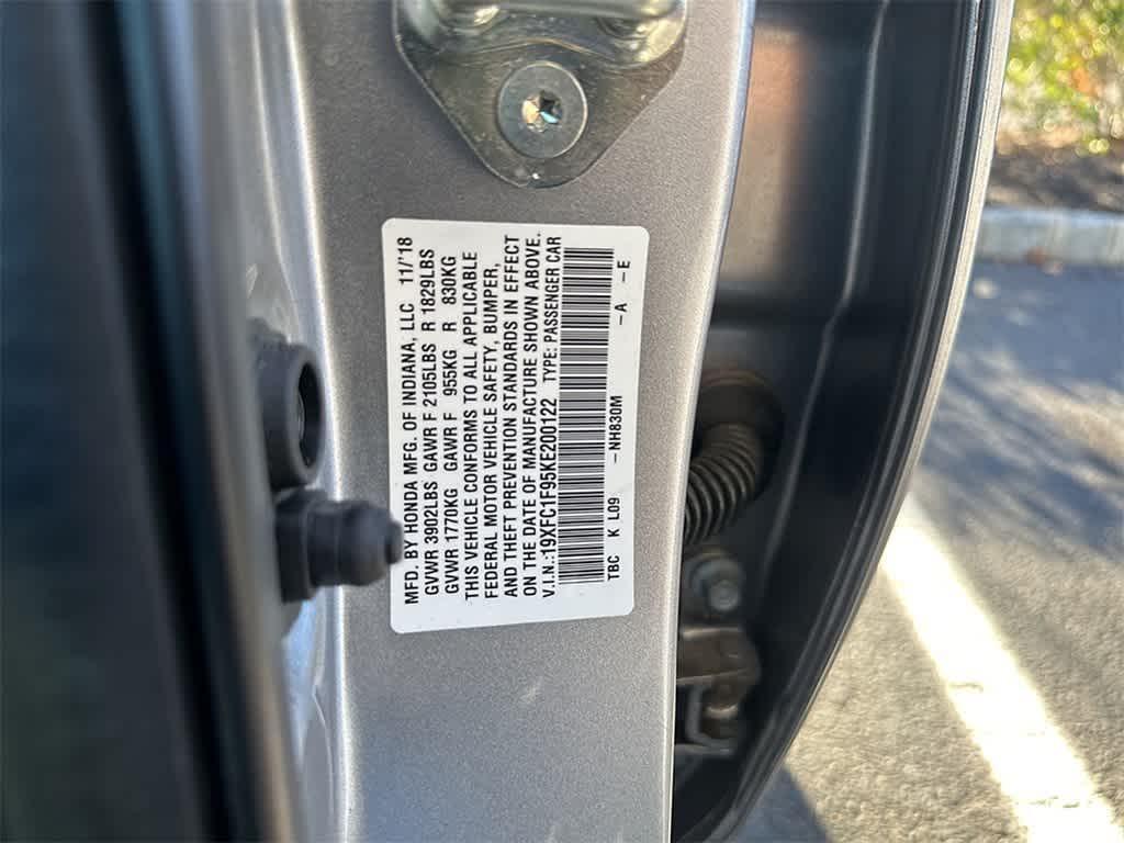 used 2019 Honda Civic car, priced at $24,198