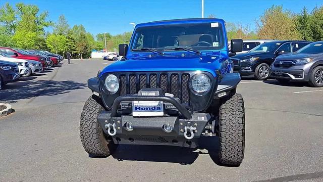 used 2022 Jeep Wrangler Unlimited car, priced at $27,998