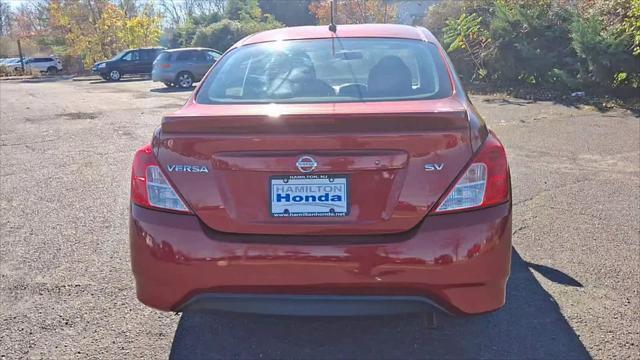 used 2018 Nissan Versa car, priced at $9,498