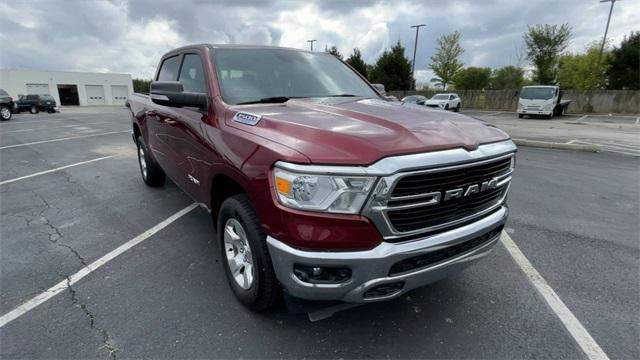 used 2021 Ram 1500 car, priced at $25,491