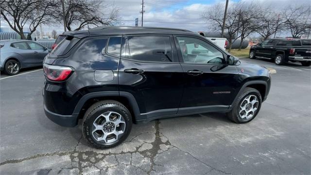 used 2022 Jeep Compass car, priced at $22,781