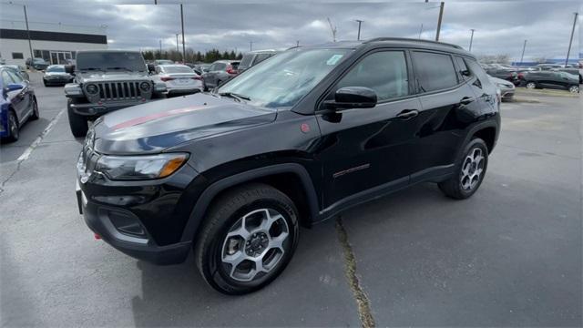 used 2022 Jeep Compass car, priced at $22,781