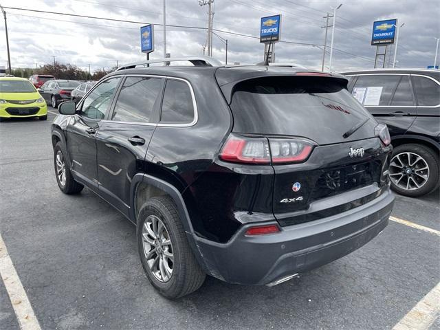 used 2021 Jeep Cherokee car, priced at $21,981
