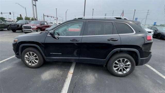 used 2021 Jeep Cherokee car, priced at $21,981