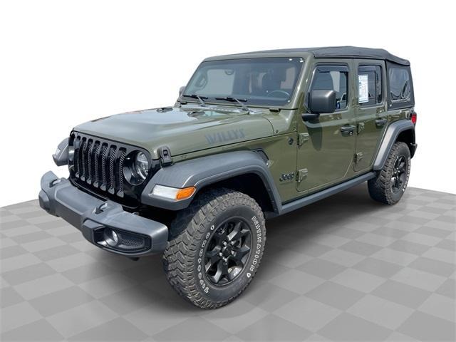used 2021 Jeep Wrangler Unlimited car, priced at $28,990