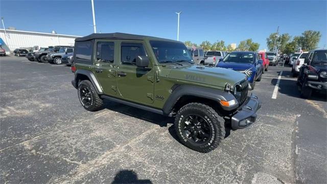 used 2021 Jeep Wrangler Unlimited car, priced at $28,990