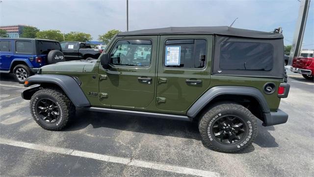 used 2021 Jeep Wrangler Unlimited car, priced at $28,990