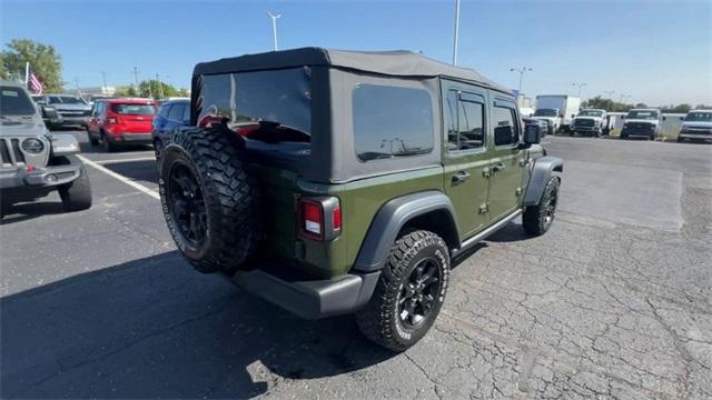 used 2021 Jeep Wrangler Unlimited car, priced at $28,990