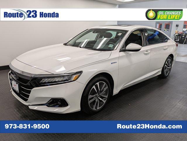 used 2021 Honda Accord Hybrid car, priced at $27,148